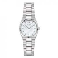 Armbanduhr Bulova Dame Super Seville in Stahl 96L353
